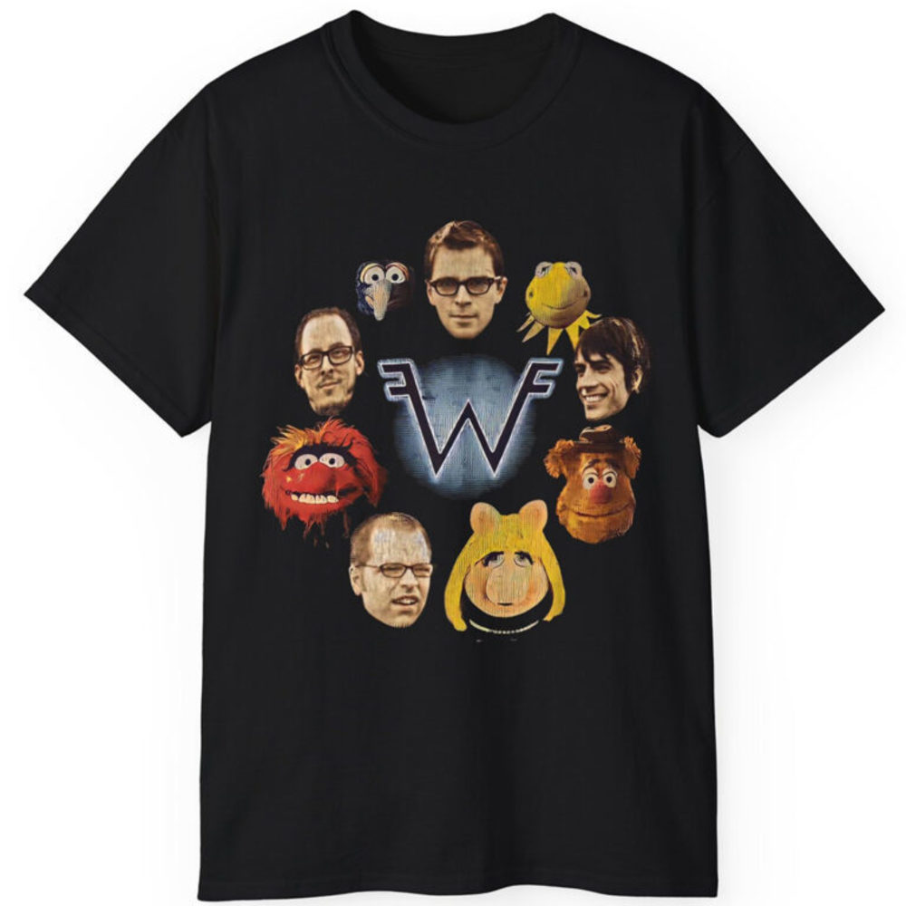 Vintage Weezer 2002 The Muppet Show Shirt
